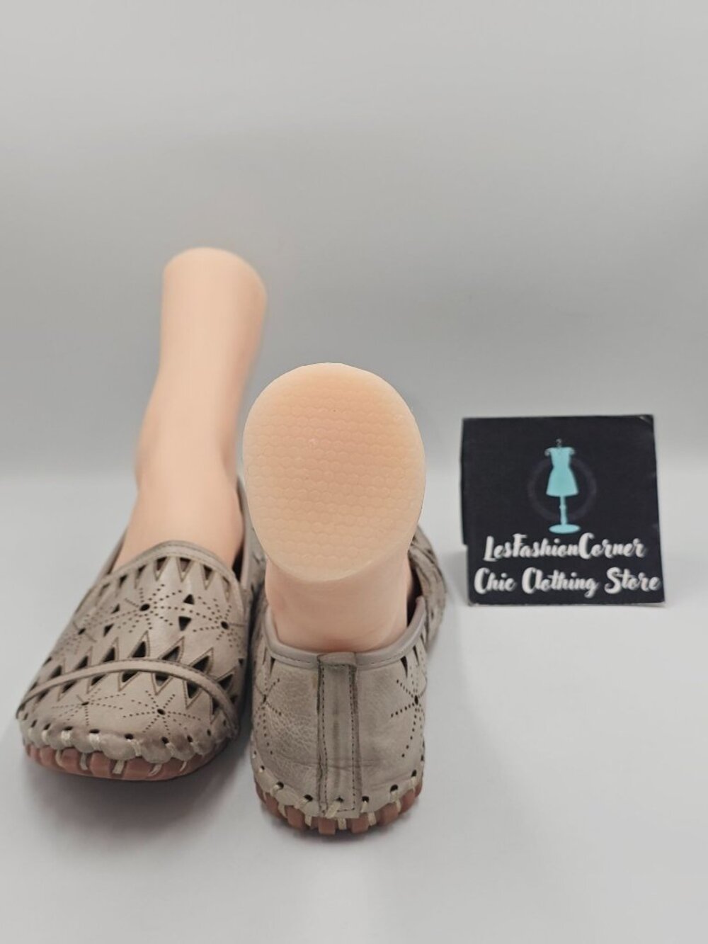 Spring Step Women's Beige Leather Fusaro Slip-On Flats Loafers Sz 10.5 (41) 3782 - Picture 3 of 16